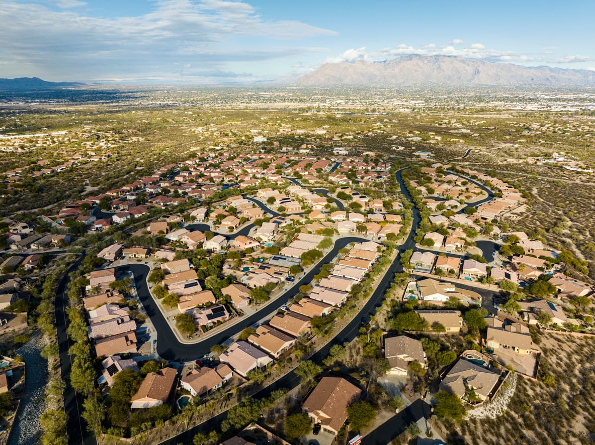 Tucson Neighborhood Aerial