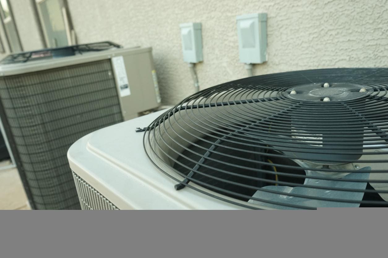 AC Unit Near House