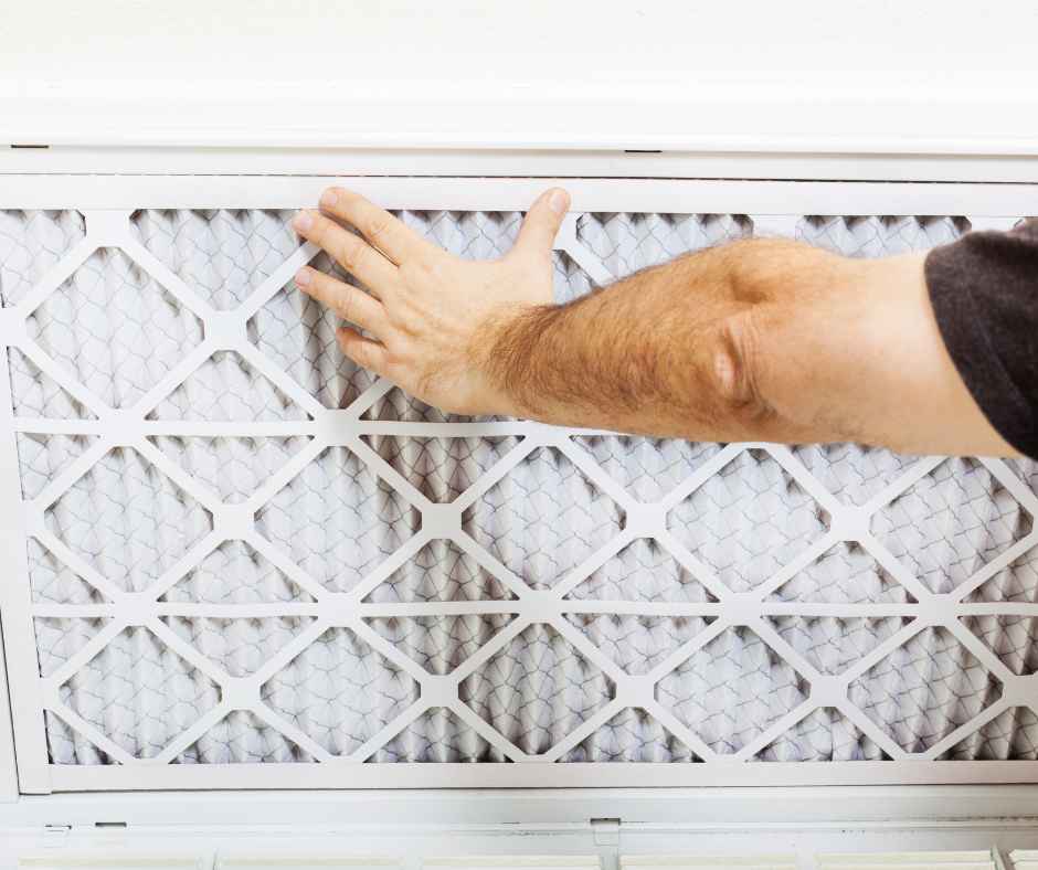 Changing an AC filter